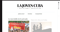 Desktop Screenshot of jovencuba.com